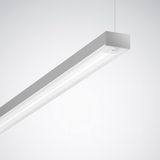 Suspended luminaires Solvan Flow H HCL Diffuser Silver ETDD8 50W 5600lm Lambertian (L) IK03 3 SDCM