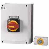 NZM1-XCIK5-TVDVR Insulated enclosure, box size HxWxD=280x200x160mm, for NZM size 2