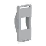 Adapter frame, traffic grey, Halogen free