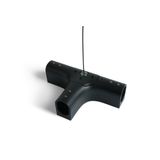 42004PJ/B BLACK P&P SUSPENDED/SURFACE T-CONNECTOR IP20