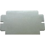 ZW344 Mounting plate, Field width: 1, 566 mm x 188 mm x 2 mm