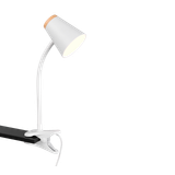Pongo LED clamping lamp white