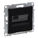 RJ45 SOCKET CAT6 UTP BLACK