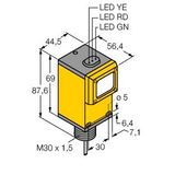 Photoelectric Sensor Retroreflective Sensor with Polarizing Filter   Q45BB6LLP