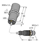 Inductive Sensor   BI12-M30-AD6X-0.3-RS4.23