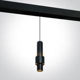 BLACK 7W PENDANT WW 48V IP20 DARK LIGHT MINI/MIDI/MAXI/P&P