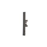 Cable input, black matt