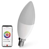 LED Bulb GoSmart Candle / E14 / 4.8 W (40 W) / 470 lm / RGB / dimmable / WiFi