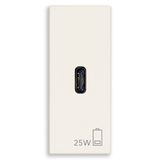PD C-USB power unit 25W white