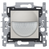 Motion detector, 230 V, 8 m, 180°, wall detector, for flush-mounting box, light grey