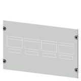 Masking frame 3VA13 (400 A), 3VA14 (630 A), 3VA23 (400 A), 3VA24 (630 A), 3-pole,