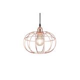 Ceiling fixture VIELA 4,7047,AC220-240V,50/60Hz,1*E27, IP20, Diameter 27,5 CM,single, copper