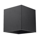 WALL LAMP QUAD 1 BLACK G9 1X40W IP20