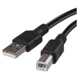 USB cable 2.0 A/Male – B/Male 2m