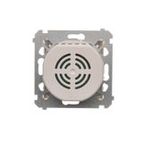 Light push button, (module), 16AX, Screw, Silver matt, metalic