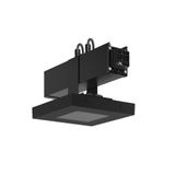 LINEDO, 6,7 W, 390 lm, 765, black, on/off Continuous line luminaire, L