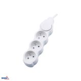 EXTENSION CORD 3X 2P+Z+WYŁ. 1.0MM X 3.0M