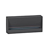 LED WANDLEUCHTE CCT 300LM ANTHRAZIT