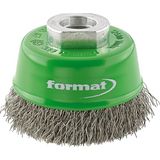 Cup brush 80mm FORMAT