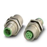SACC-5P-DSI-M12MSB/FSB-M16 - Device connector, rear mounting