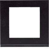 THERMOSTAT FRAME / ROOM CONTROLLER GALLERY KNX BLACK