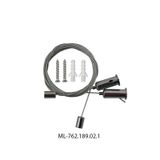 Set for hanging the PN profile, length 1.5 m, 2x cable with accessories