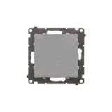 Two-way switch, 10AX, graphite mat