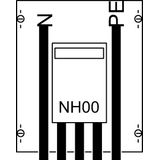 Conversion kit, 850 mm x 250 mm x 160 mm, IP2XC