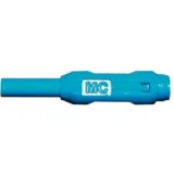 2 mm jack, solder/crimp connection, 0.25-0.5 mm², blue, 65.3349-23