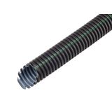 Lichte flexibele kunststof buis; zwart