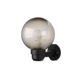 PANLUX Lamp PARK N 60W E27 prismatic smoke IP33 black