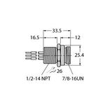 FOUNDATION fieldbus Flanschanschluss Flange   RSFV 49-0.25M/14.5/C1117