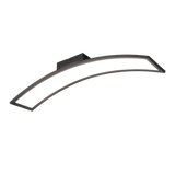 Sigma LED ceiling lamp matt black