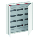CA35RZ1 ComfortLine Compact distribution board, Surface mounting, 144 SU, Isolated (Class II), IP44, Field Width: 3, Rows: 4, 800 mm x 800 mm x 160 mm