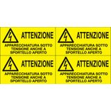 Adhesive label - Dimensions: 330 x 170 mm