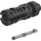 MC4-Evo 2 surface mount plug, 2.5 mm², 1.5 kV, 32 A, 32.0345P0001