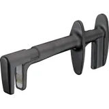 Flat measuring gripper, black, max. 12 mm, L 170 mm, CAT IV, socket 4 mm, 66.9435-21