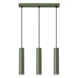 LAGOS HANGING LAMP 3L OLIVE GREEN 3XGU10
