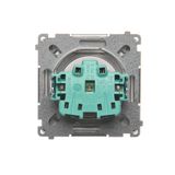 Single fiber optic socket, Gold matt, metalic