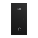 2-way rocker switch left, with "Play/Pause" symbol Busch-balance® SI