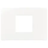PlanaUp 2Mcentr. cover plate, white