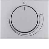 Centre plate for speed cont., setting knob, K.5, al., al. anodised