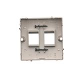 Touch panel 3 modules, Modul 1: 4 touch fields, Module 2: 2 vertical touch fields, Module 3: 4 touch fields, Fixing: horizontal, Silver mist