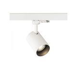 CONNOR for 3-circuit tracks white/black 230V LED GU10 10W