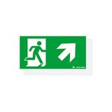 CROSSIGN 110 SP1-E002-UPR - Escape sign