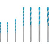 EXPERT MultiConstruction CYL-9 Drill Bit Set 5/5.5/6/6/7/8/1 mm 7-pc