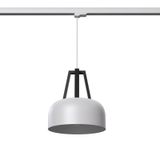 HANGING LAMP 3 PHASE CASCO WHITE/BLACK E27 4000K 7.5W 690LM