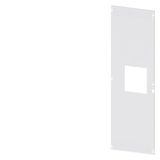 door 3WA size 1, (3/4-pole), IP30, hinge: left, lock: twist lever, W: 600 mm