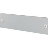 BPZ-VZFP-600/150-BL Pre-meter front plate, W x H = 600 x 150 mm, blanking