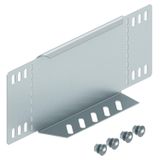 Reducer profile/end closure for cable tray 110x300 Steel Hot-dip galva